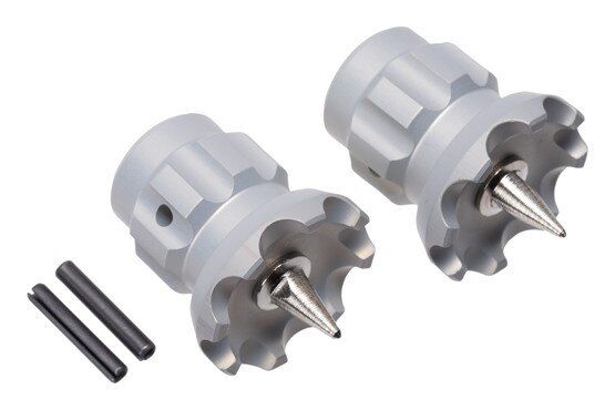Aluminum alloy claw feet for improved traction on the Q Kickstand Bipod